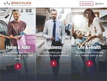 Tablet Screenshot of gellatlyinsurance.com